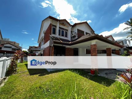 2 Storey Terrace Corner Concrete House Greenlane Island Glades Delima, Penang, Greenlane