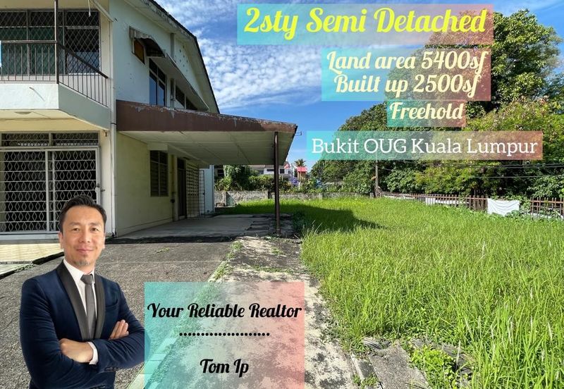 Double Storey Semi Detached House for sale at Taman OUG Kuala Lumpur