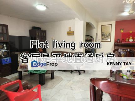 Taman Bukit Maluri, Kepong Double Storey House Flat living room floor, Kuala Lumpur, Kepong