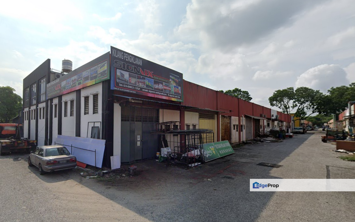 Taman Perindustrian Puchong Light Industry Factory for Rental RM4,500