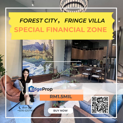 Fringe Villa @ Forest City Special Financial Forest City, Gelang Patah, Iskandar Puteri, Tuas, Johor, Gelang Patah