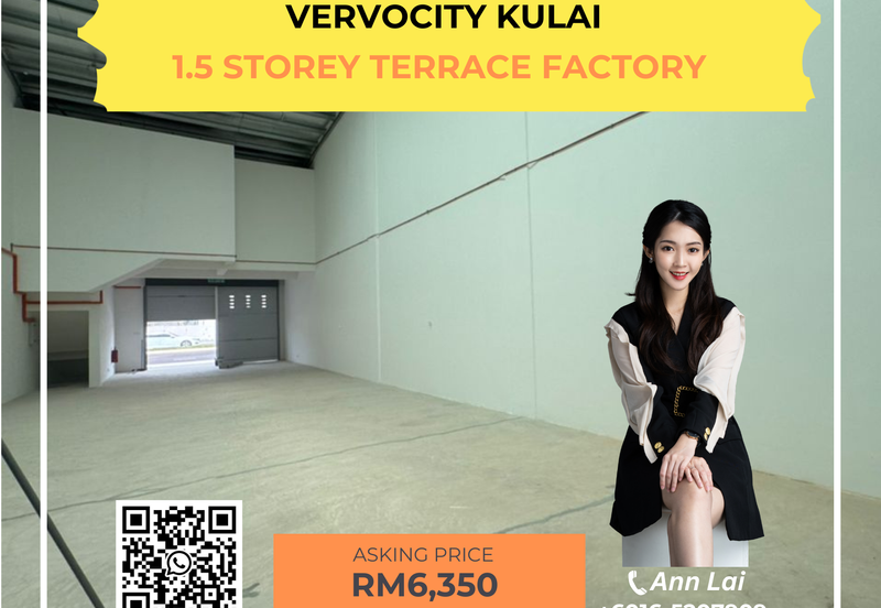 vervocity kulai PUSAT KOMERSIAL INDAH, Jalan Kiambang 15, Indahpura, Vervocity Kulai Kulai