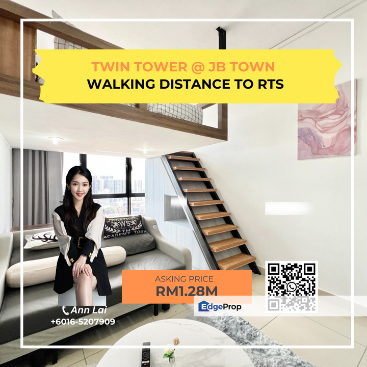Twin Tower Residence, Bukit Chagar, Kim Teng Park, 80300, Johor Bahru, Nearby CIQ RTS, Johor, Johor Bahru