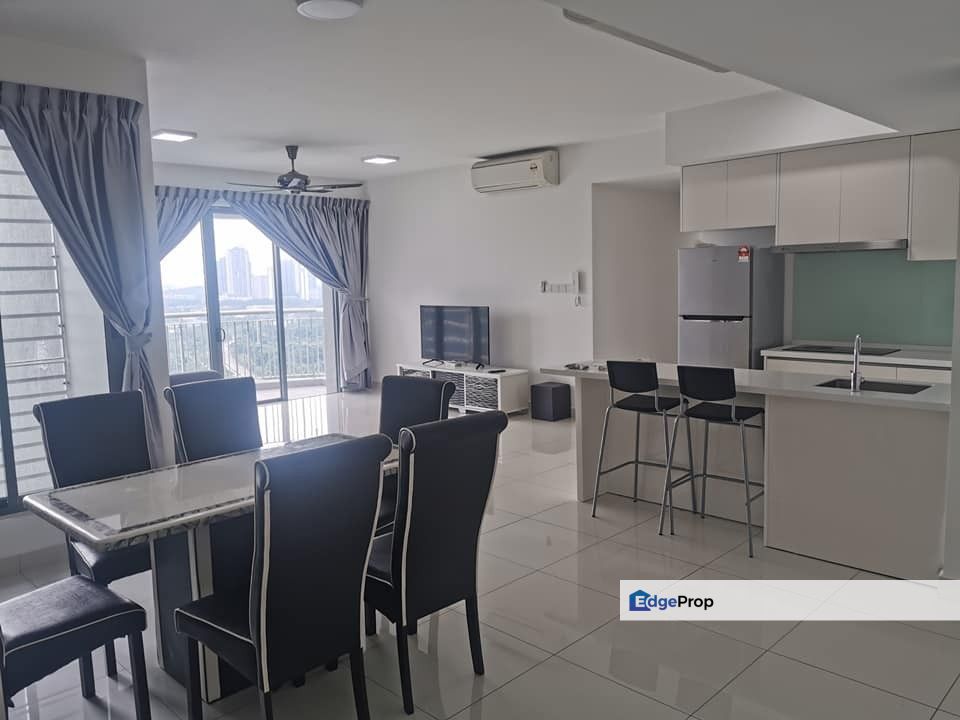 Fully Furnished G&G High Floor Service Apartment @ Teega Residence For Rent , Johor, Kota Iskandar