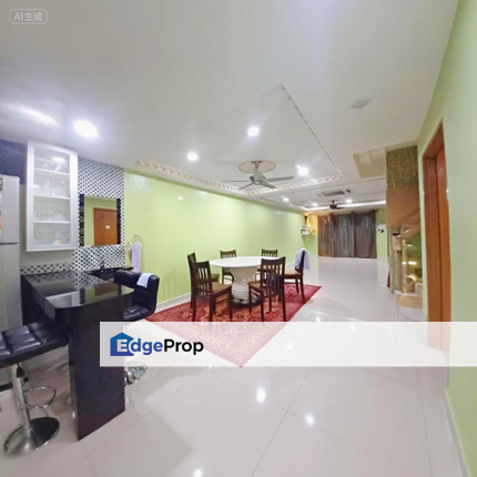 Taman Megah Double Storey House , Free hold, Kuala Lumpur, Kepong