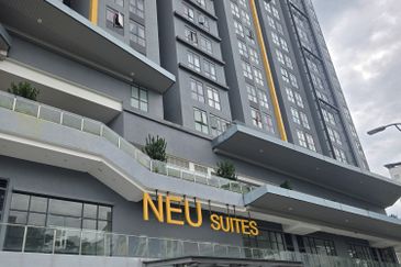 Nue Suites , off jalan ampang shop for sale