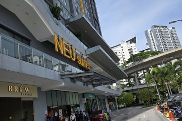 Nue Suites , off jalan ampang shop for sale