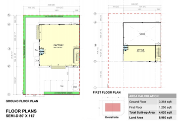 Sungai Gadut SEMI-D Corner Factory , Senawang ,Nilai , Seremban 2