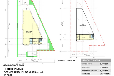 Sungai Gadut SEMI-D Corner Factory , Senawang ,Nilai , Seremban 2
