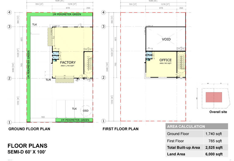 Sungai Gadut SEMI-D Corner Factory , Senawang ,Nilai , Seremban 2