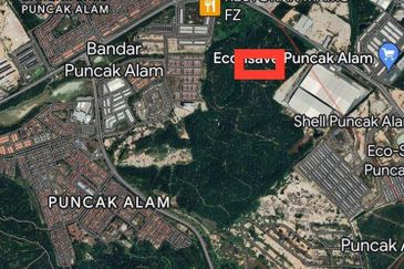 Bandar Puncak Alam , ijok , econsave puncak alam ,
