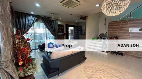 Taman Seri Bukit Segambut 3 storey End Lot House , With extra land, Kuala Lumpur, Segambut