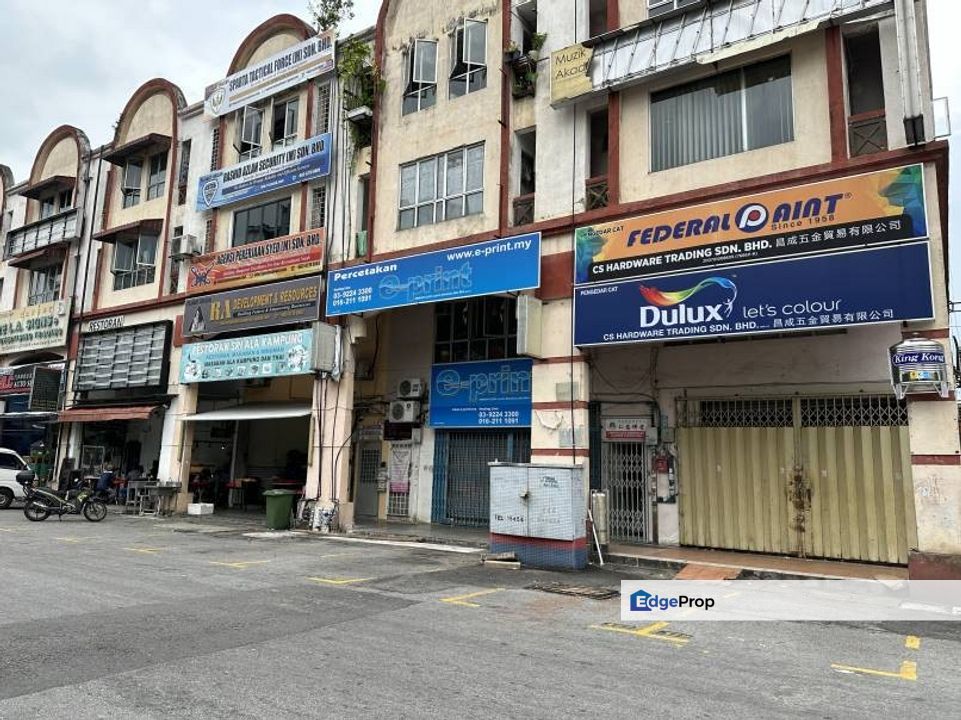 KIP 4sty Shop, 2 Adjoining Unit For Sale, Kuala Lumpur, Damansara