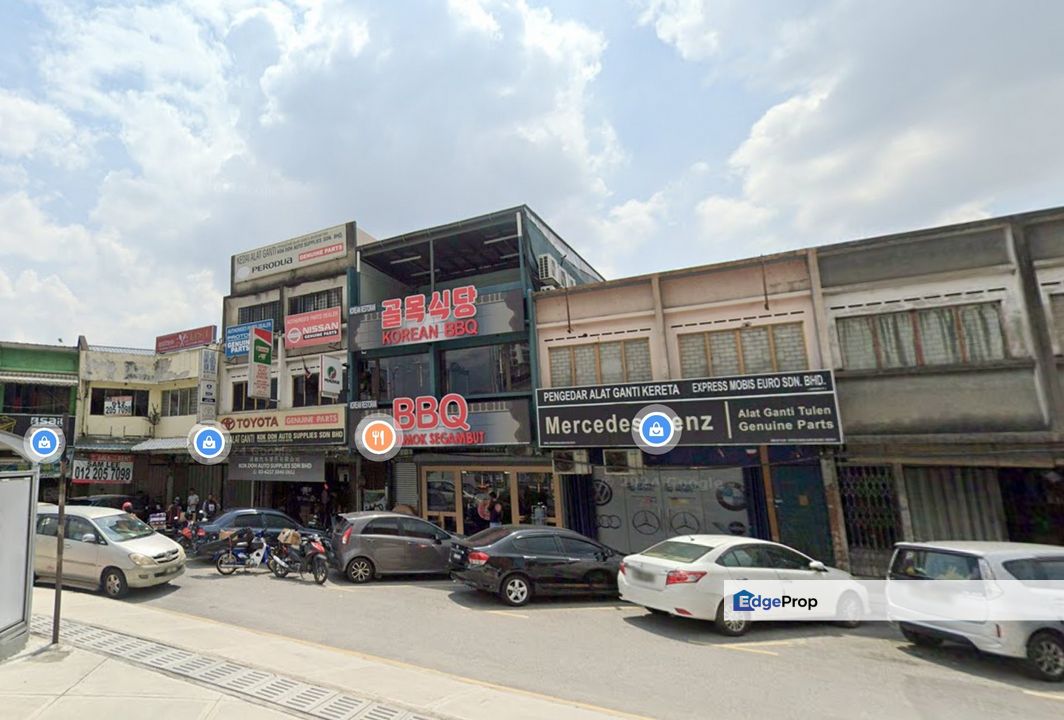 Segambut 2 storey shop office, FREEHOLD, Kuala Lumpur, Kepong