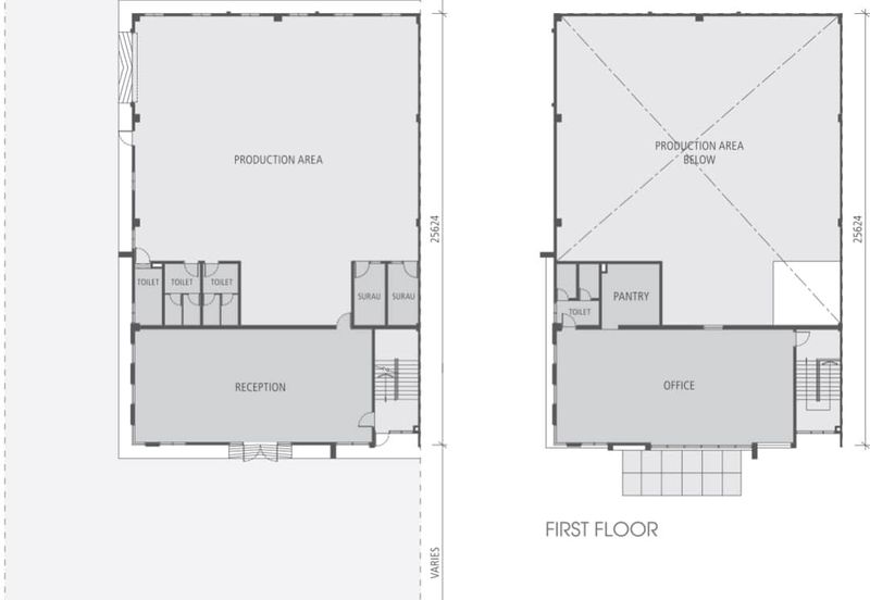 Senai Eco business park factory for rent 