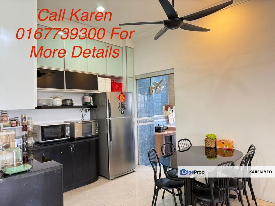 Apartment Putri Ria Bandar Baru Kota Putri Masai 2 Bedrooms For Sale Balcony Corner , Johor, Masai