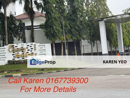 The Country Residency Masai Johor Bungalow Land For Sale Huge Land , Johor, Masai