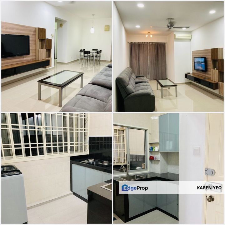 Permas Ville Bandar Baru Permas Jaya Permas Jaya 3 Bedrooms With Fully Furnished For Rent , Johor, Permas Jaya/Senibong