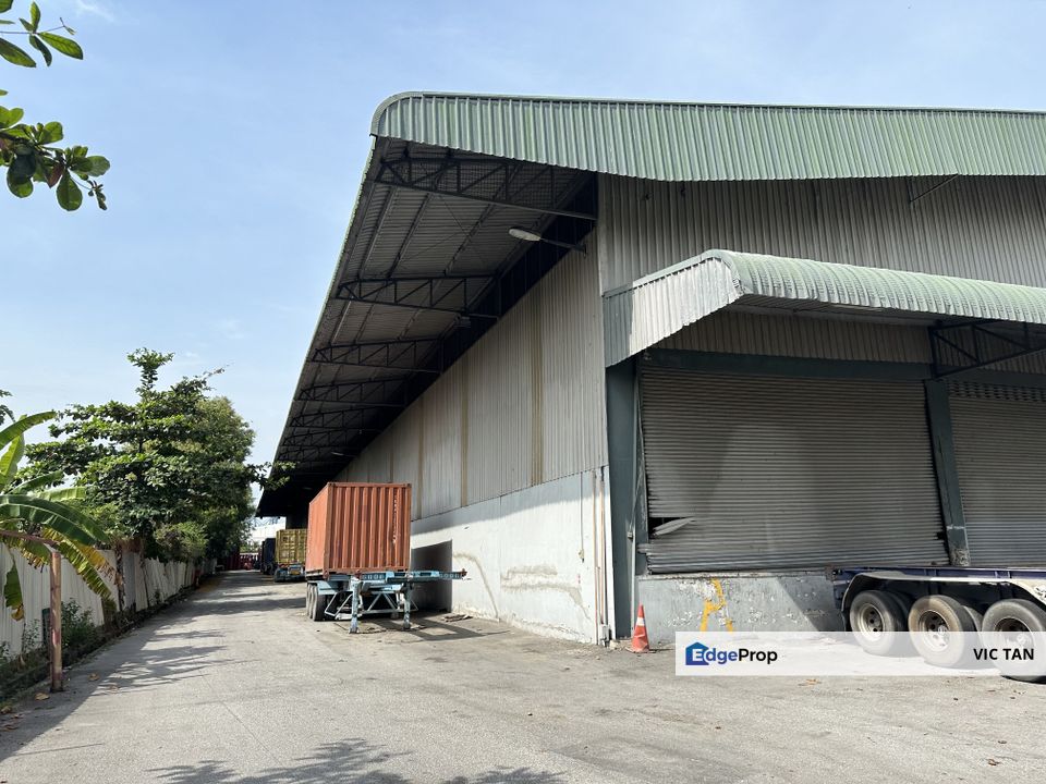 [ Single Storey Warehouse ] 3sty Office L/A 152ksf , B/U 89ksf, Bandar Sultan Suleiment Klang, Selangor, Klang