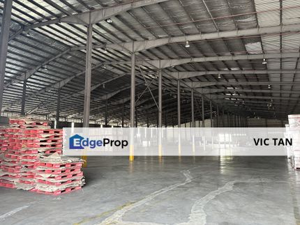 [ Single Storey Warehouse ] 3sty Office L/A 152ksf , B/U 89ksf, Bandar Sultan Suleiment Klang, Selangor, Klang