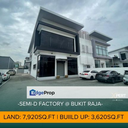 Semi D Factory Bukit Raja Industrial Park Setia Alam, Selangor, Klang