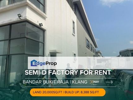 2sty Semi-D Factory Bkt Raja Klang By Emily, Selangor, Klang