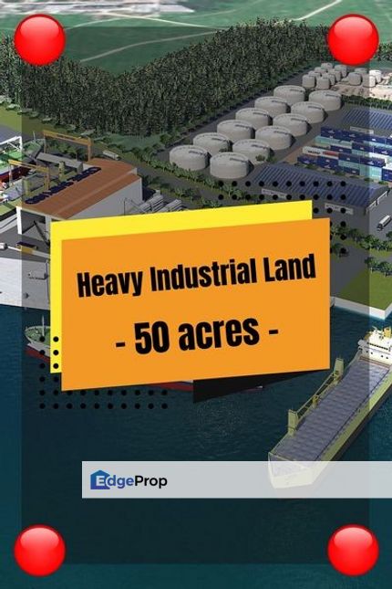 Pasir Gudang Johor Heavy Industrial Land Ubin Island Singapore, Johor, Pasir Gudang