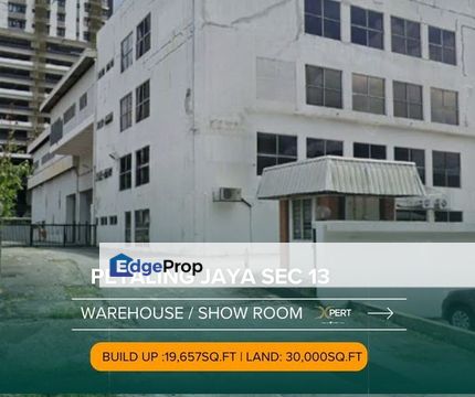 Section 13 Petaling Jaya Warehouse 19657sf , Selangor, Petaling Jaya
