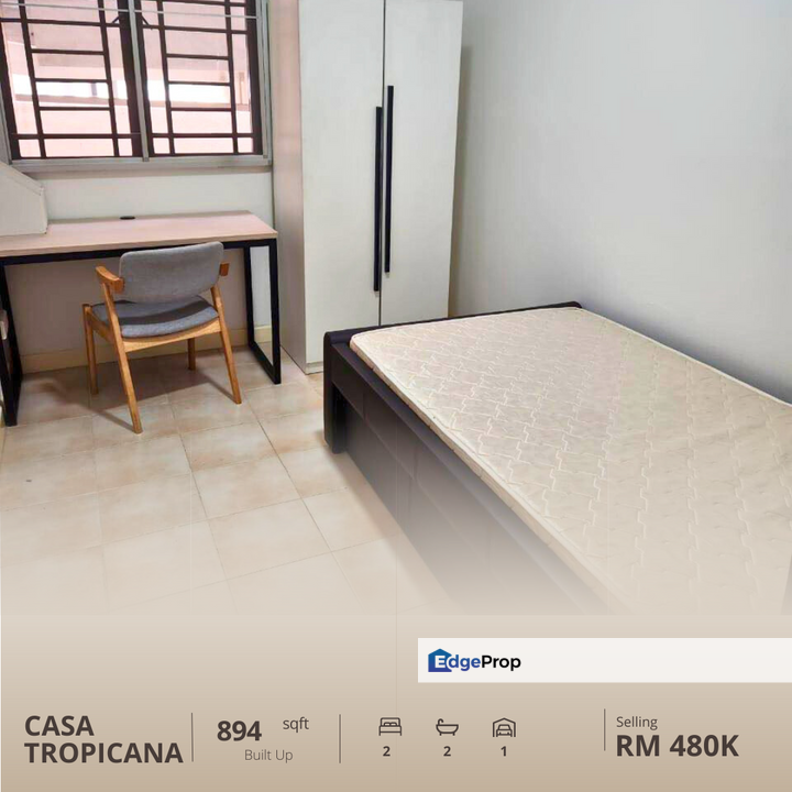 Full Furnish Below Market, Selangor, Tropicana