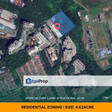 Freehold Land Zoning Residential Bandar Puchong Jaya Puchong Selangor, Selangor, Puchong