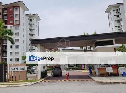Seri Jati Apartment Setia Alam Shah Alam Partial Furnish Gated & Guarded, Selangor, Setia Alam/Alam Nusantara