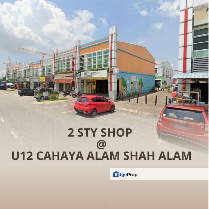 Shop Cahaya Alam Seksyen U12 Shah Alam Next to Future High Rise Development  Direct Access to NKVE Highway & Eco Ardence Setia Alam, Selangor, Shah Alam