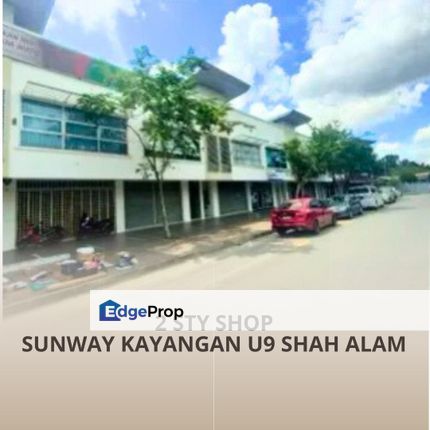 Sunway Kayangan Seksyen U9 Shah Alam 2 Sty Intermdiate Shop (4% ROI), Selangor, Shah Alam