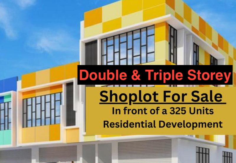 Taman Perdana @ Kota Masai, Masai - 2 & 3 Storey Brand New Shop Lots For Best Selling Price!