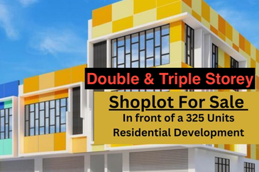 Taman Perdana @ Kota Masai, Masai - 2 & 3 Storey Brand New Shop Lots For Best Selling Price!