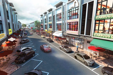 Taman Perdana @ Kota Masai, Masai - 2 & 3 Storey Brand New Shop Lots For Best Selling Price!