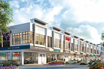 Taman Perdana @ Kota Masai, Masai - 2 & 3 Storey Brand New Shop Lots For Best Selling Price!