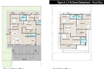 Bandar Uda Utama, UDA Heights Semi-D Brand New International Lot, FOR SALE ! (Type A)
