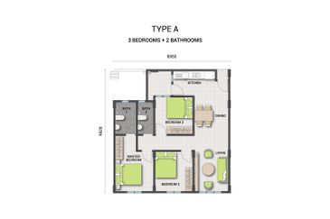 Scientex Senai - Sentrio, Brand New Apartment, Unsold Unit FOR SALE!