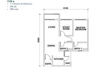 Senibong, Permas Jaya, Teluk Jawa, Aville Residences @ Permas Jaya, Teluk Jawa - Brand New Apartments, Foreigner are Eligible to BUY! 