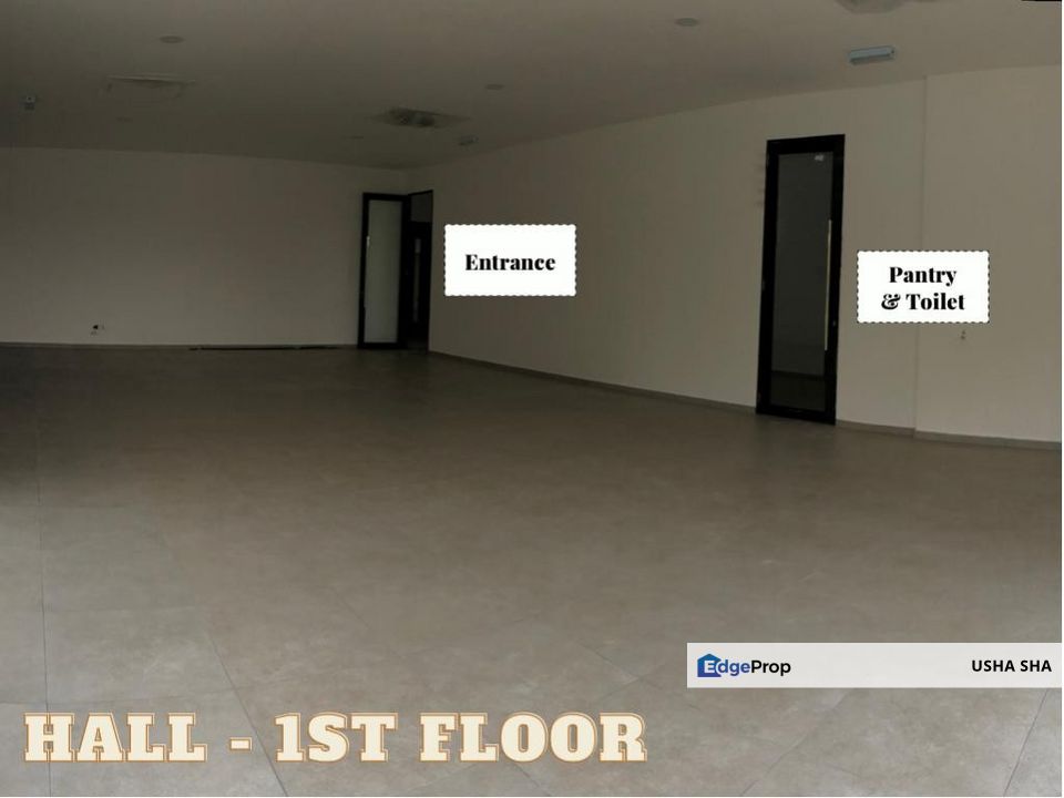 Taman Tampoi Indah, Tampoi - Multipurpose Hall / Big Office Space - FOR RENT !, Johor, Tampoi