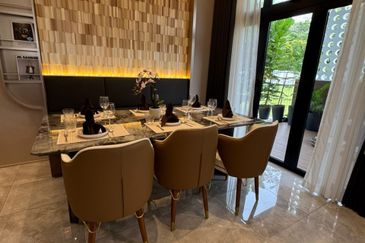 The Straits View Garden, Permas Jaya - Brand New Double Storey Cluster, Bumi Unit, OPEN FOR SALE