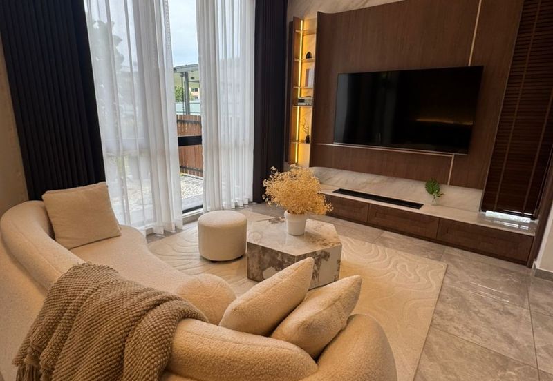 The Straits View Garden, Permas Jaya - Brand New Double Storey Cluster, Bumi Unit, OPEN FOR SALE