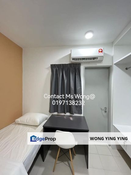 UNISUITE TWIN ROOM CORNER WITH BALCONY & FURNITURE FOR RENT, Perak, Kampar