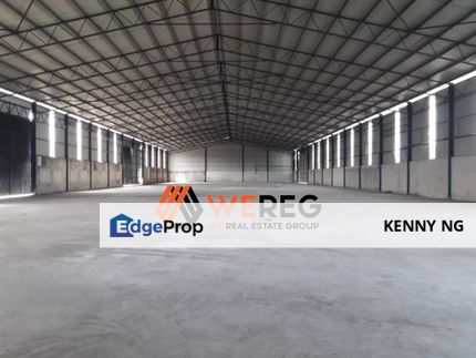 Jenjarom Kuala Langat Detached Warehouse Factory For Sale, Selangor, Jenjarom