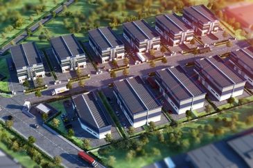 2.5 Storey Factory in Balakong for Sales, Balakong Jaya, Seri Kembangan, Kajang. Selangor.