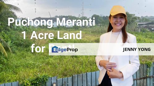 Puchong  Meranti 1 acre Commercial Land for RENT!!, Selangor, Puchong