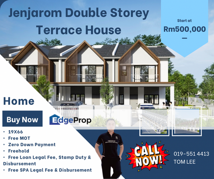 Jenjarom Double Storey Terrace House, Selangor, Banting