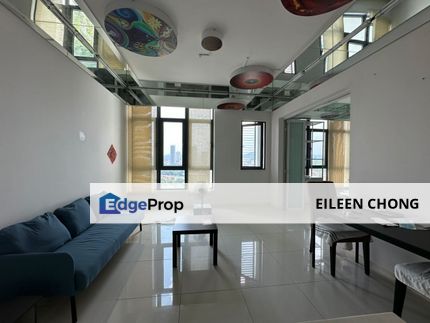 Uniquely renovated 1+1room furnished for rent facing pool , Selangor, Tropicana