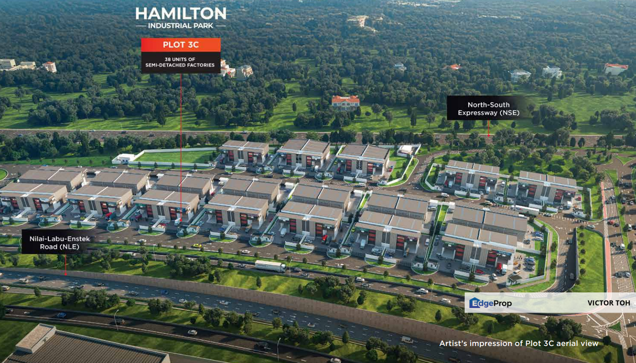 Hamilton Industrial Park kawasan perindustrian Nilai Negeri Sembilan, Negeri Sembilan, Nilai